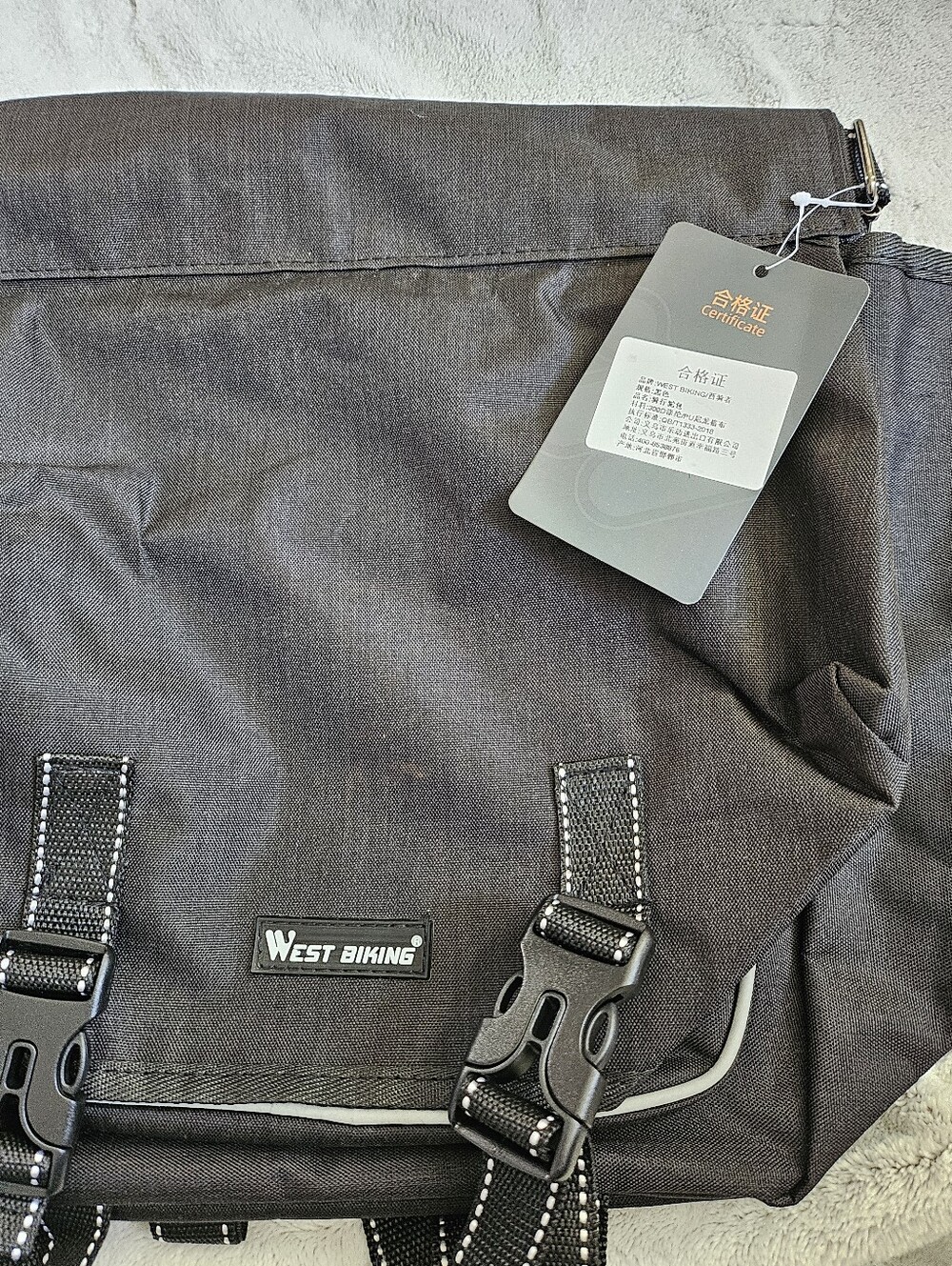 Biking 25L Double-Sided Bicycle Pannier Bag: